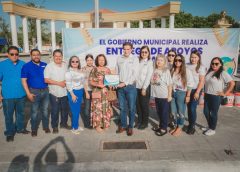 *Refrenda el alcalde Dr. Alberto Alanis su compromiso de apoyo para la Educación*
