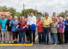 *Inauguran pavimentación de 7 mil m² en la Zona Centro de Valle Hermoso*