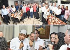 Senadora Olga Sosa se reúne con empresarios y líderes sociales