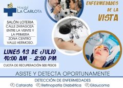 “Tu salud visual es importante, nosotros la hacemos accesible.”