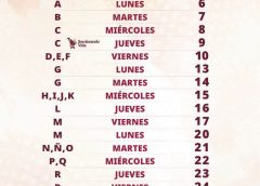 LOSTO CALENDARIO DE PAGOS DEL BIMESTRE JULIO – AGOSTO.
