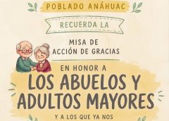 Misa de Acción de Gracias en honor de los Abuelos y Adultos Mayores .