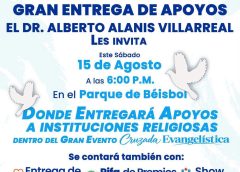 Los invito a ser parte de esta celebración de fe, unidad y esperanza.