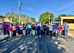 *Presidente Municipal entrega una obra más de pavimentación integral en Valle Hermoso*