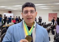 Alumno de la UAT gana medalla histórica en la Olimpiada Iberoamericana de Química.