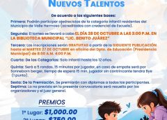 *Convocan al Torneo Municipal Infantil de Ajedrez “Nuevos Talentos”*
